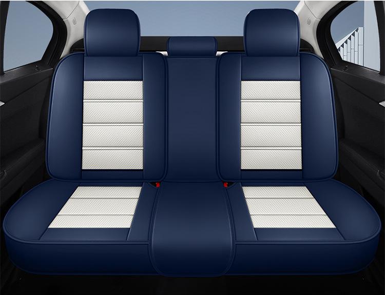 Universal Nappa Leather Car Seat Cover - Four Seasons, Full Coverage