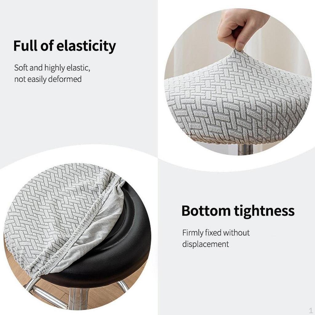 Bar Stool Cover for Chair Seat Protection Slipcover Cushion Home Event Dining Area Hotel