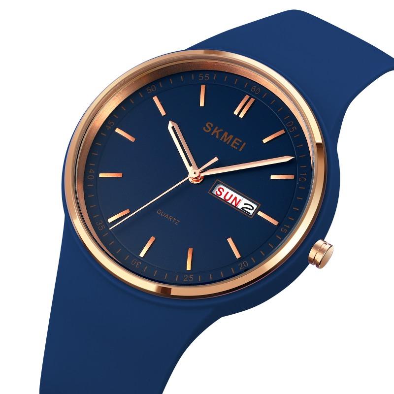 OEM double calendar female student quartz watch, fashionable casual style couple watch