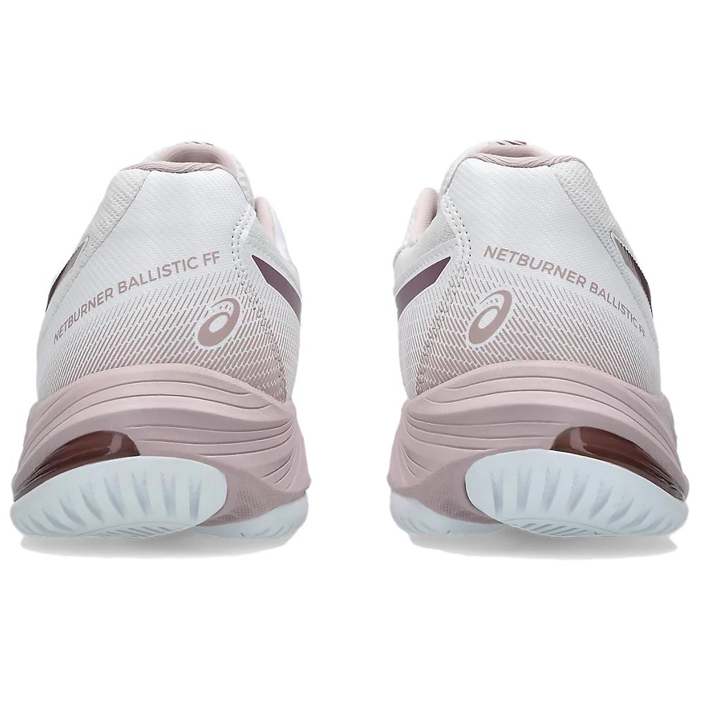 ASICS Netburner Ballistic FF 3 White Watershed Rose (Womens) Women Sneakers 1052A069-108