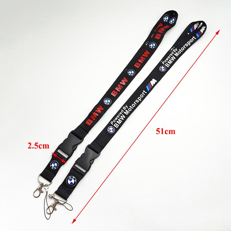 FA7Mobile Phone Neck Strap Lanyard Keychain For BMW M Motorsport E39 E46 E90 E60 E87 E53 F10 F20 F30 F15 F16 X3 X5 X6 Accessories