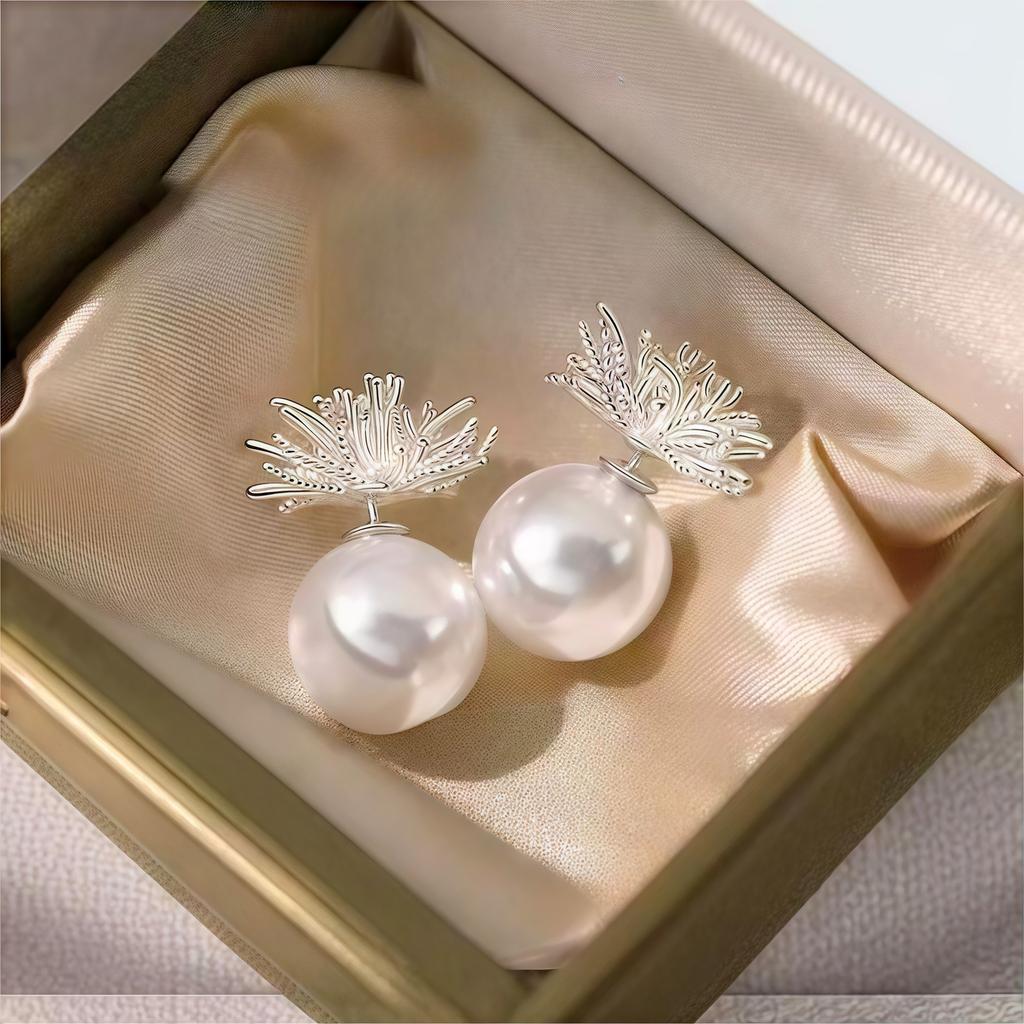 New Fireworks Earrings for Women, Light Luxury, High-end, Niche Design, Temperament, Versatile Earrings