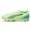 Puma Ultra Pro 5 FG AG Lights Out Pack Men Sneakers Green Fizzy-Apple White 107685-03