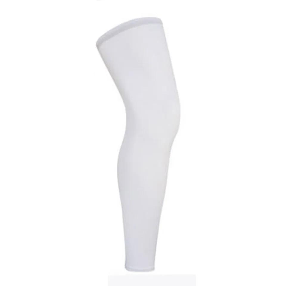 

Loogdeel 1Pcs Elastic Long Knee Brace Sleeve Sports Fitness Kneepad Protective Gear Patella Knee Pad Basketball Knee Support Men XXL