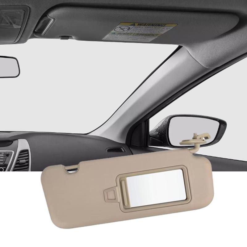Car Sun Visor With Mirror For Hyundai Elantra AD 2016 2017 2018  Grey Beige Left Hand Driver 85210-F0100TTX 85220-F0100TTX