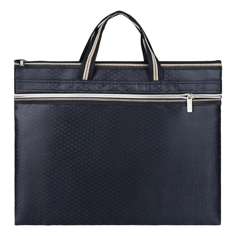 Gureide Dvouvrstvá zipová taška na dokumenty