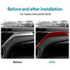 Real Soft Carbon Fiber For Toyota Camry 2018 2019 2020 2025 2025 2025 2025 LHD RHD Car Passenger Instrument Panel Accessories
