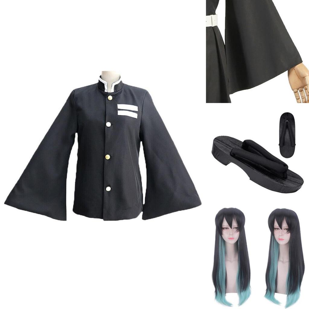 Exquisite Demon Slayer Kimetsu No Yaiba Mist Pillar Tokito Muichiro Cosplay Costume