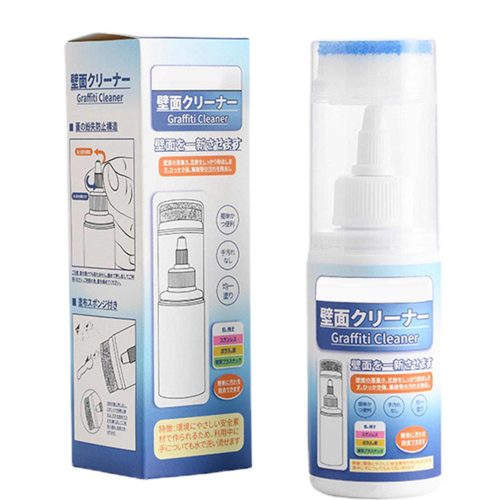 

Home Cleaner Drawing Footprint Decontamination With Sponge Brush Graffiti Removal Cream Wall Stain Remover Cleaning Paste China Mainland