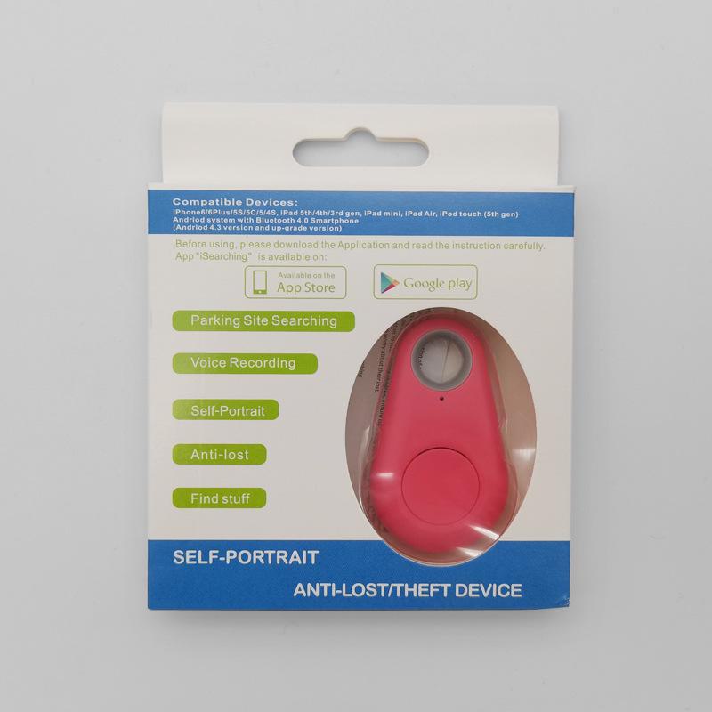 Spot Water Drop Bluetooth Two-Way Finder: Smart Anti-Lost Device for Pets, Phones, Keys, and Wallets.