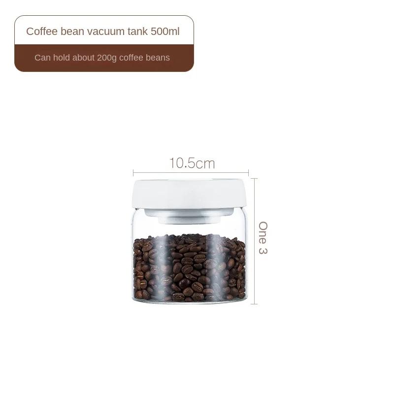 

Borosilicate Glass Kitchen Storage Jars, Coffee Canisters with Airtight Lid Seal, Food Storage Containers Tea, Sugar, Candy