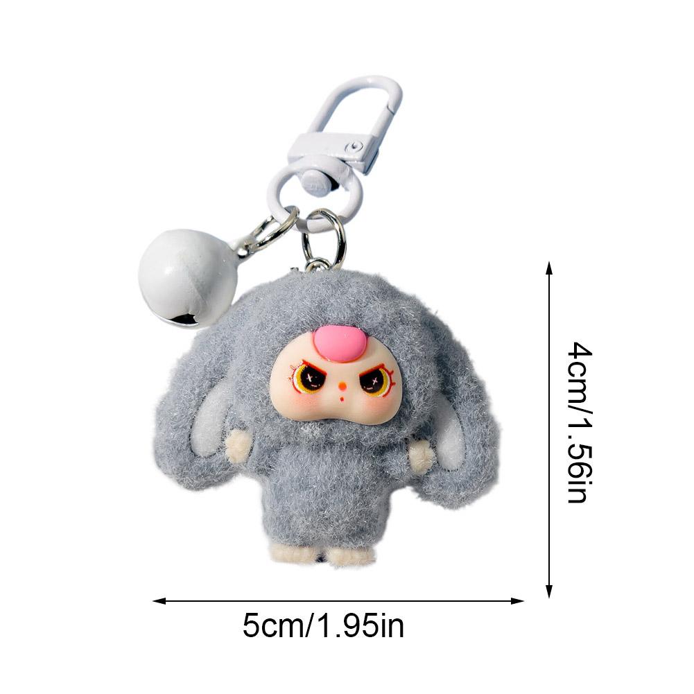 Anime Flocked Dora DIY Decorative Pendant KeyChain Backpack Decor Cute Cartoon Schoolbag Pendant Boys And Girls Gifts