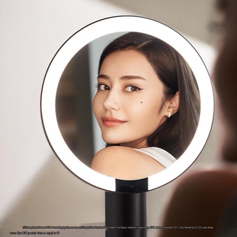 AMIRO LED Desktop Makeup Mirror CN Plug (adapter Included)