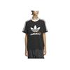 Adidas Logo Sport Casual Pullover Crew Neck T-Shirt Men Tops Black IW6309
