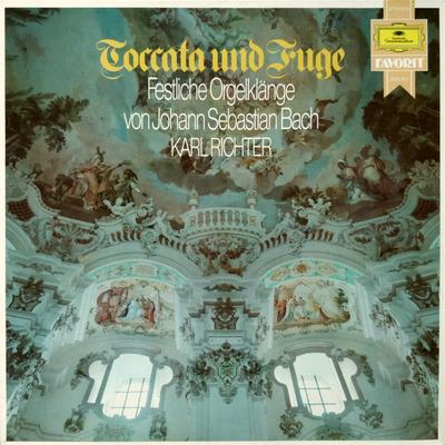 LP Record KARL RICHTER - Johann Sebastian Bach, Toccata Und  2535611 Deutsche Grammo 1978 Germany Classical Used
