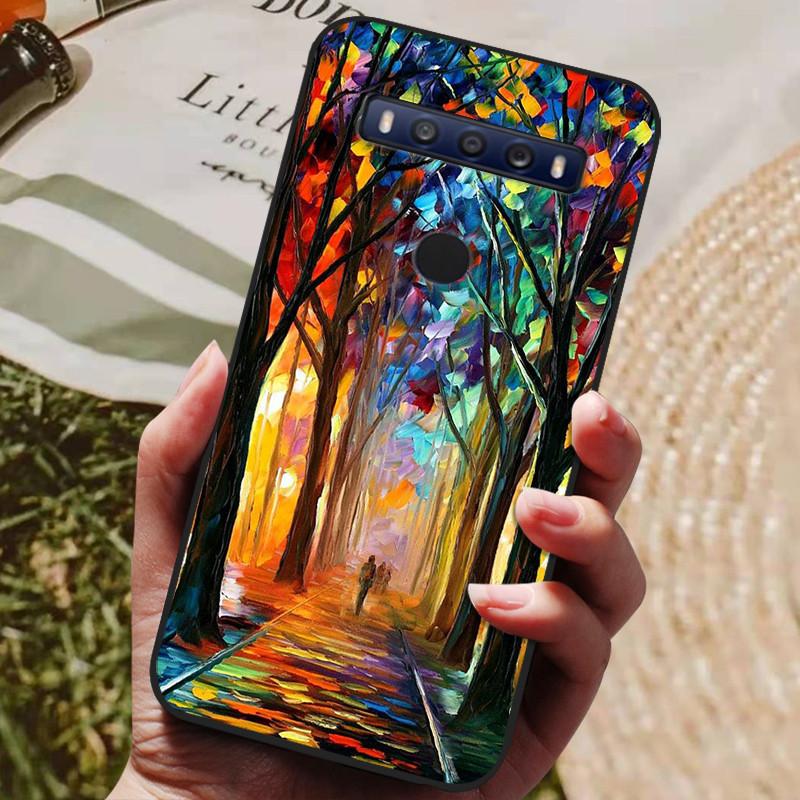 For TCL 10 SE Case Luxury Wolf Lion Silicone TPU Soft Cover Phone Case For TCL 10 SE Coque TCL 10SE Capa TCL10 SE Cute Funda
