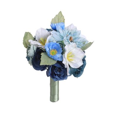 Brautsträuße Realistische Blumensträuße Künstliches Blumenarrangement für Hochzeitsdekorationen und Fotozubehör