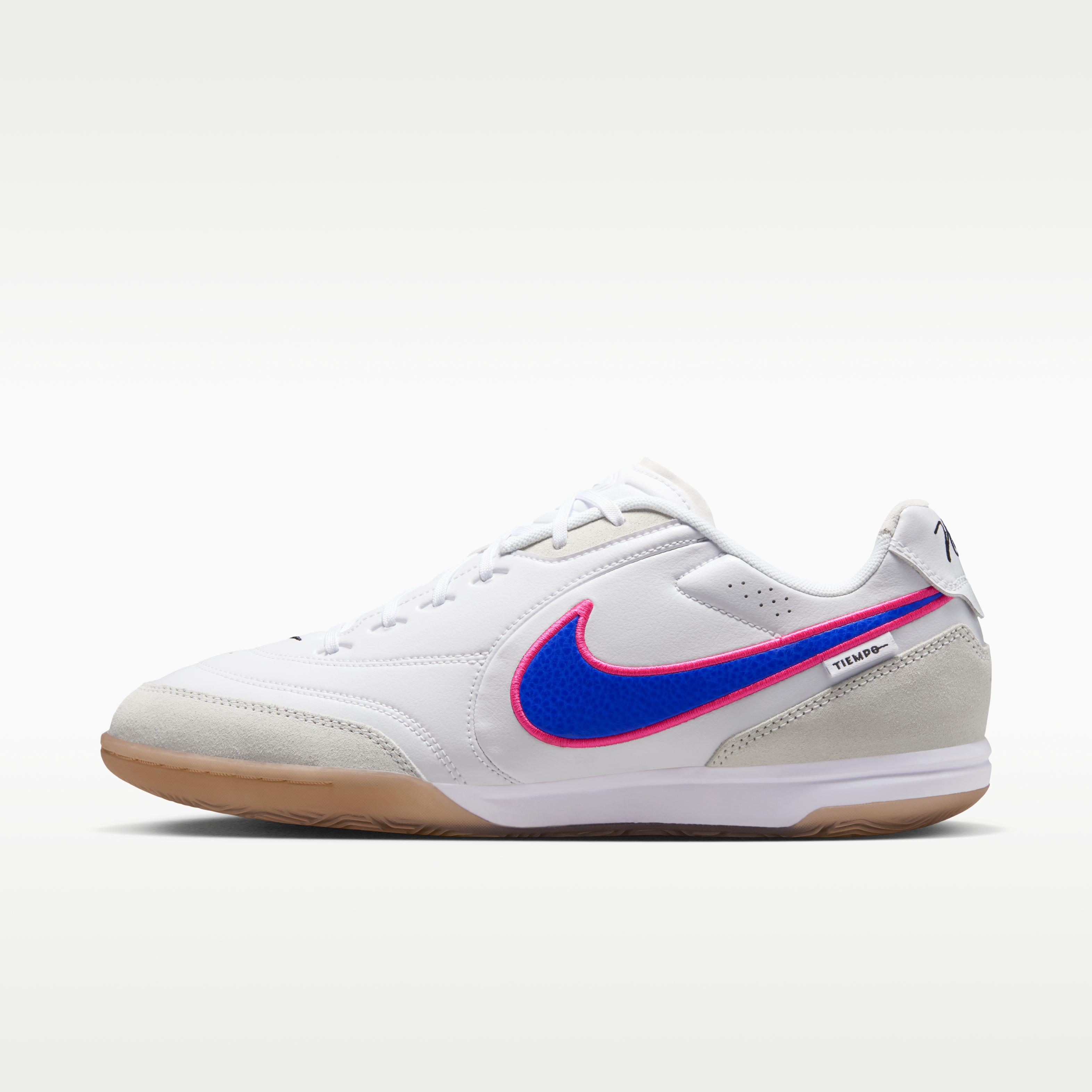 Nike Tiempo Streetgato White Racer Blue Pink Blast 40