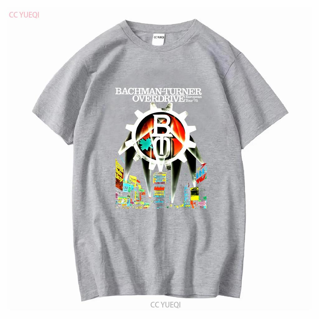 Bachman Turner Overdrive Poster Concert T Shirt All Size S To 5XL LL2124 long or short sleeves vintage Washed Breathable