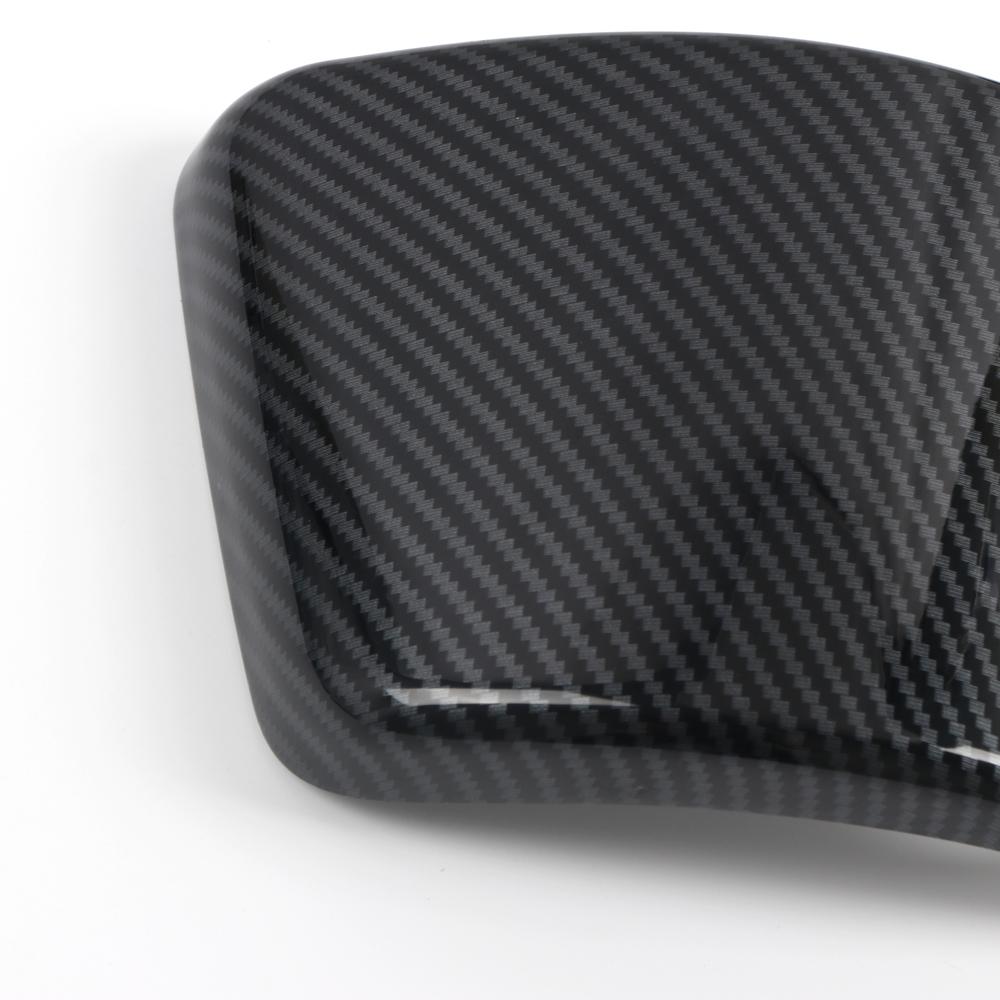 Carbon Fiber ABS Rear Tail Light Cover Trim for Dodge Ram 1500 2019 2020 2021