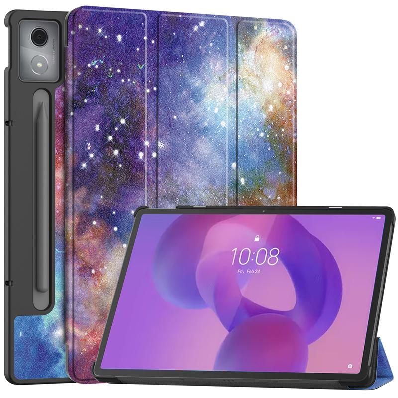 For Lenovo Idea Tab Pro Case 12.7" Smart Magnetic Leather Painted Cover For Lenovo Idea Tab Pro 12.7 2025 TB373FU Case Coque