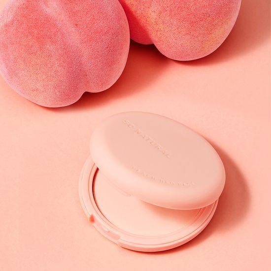 So Natural Powder Forum Peach Deo Pact 10g Promotion (+ Free Puff)