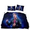 3D Three-Piece Size Football Series C Luo Quilt Cover Quilt Cover Home Textile