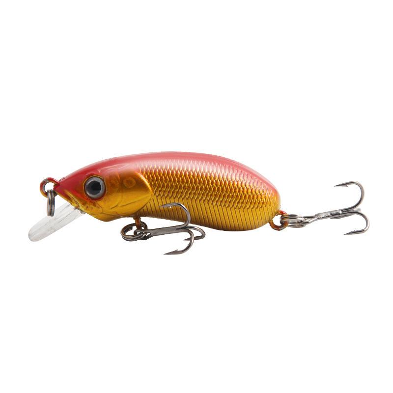 Lebensechter Angelköder Minnow 50cc 5,3cm/7,8g Falscher Köder Bunte Köder Fischereimaterial