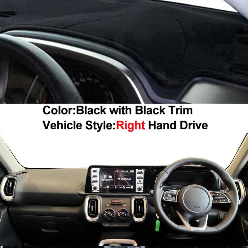 Car Dashboard Cover DashMat for Kia Sonet 2025 2025 2025 2025 Avoid Light Pad Accessories Anti-UV Case Carpet Car Accessories