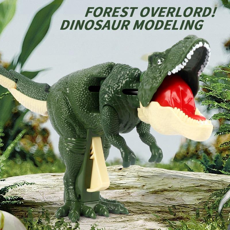 Houpací a lisovací dinosauří kousací hračka