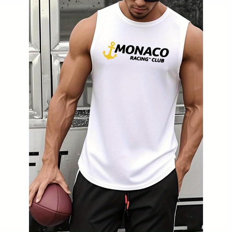 

Casual Outings & Coffee Runs, Soft & Stretchable, Men s Slim Fit Tank S