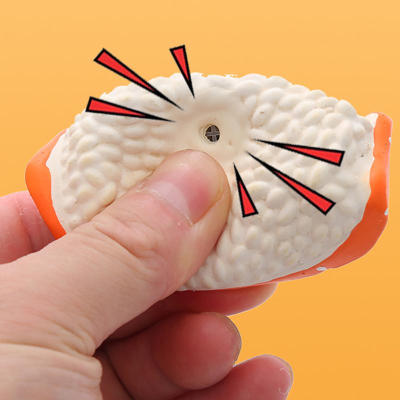 Cachorro Sushi Brinquedo Engraçado Bonito Interativo Brinquedos Squeaky Resistente a Mordidas Resistente ao Desgaste Brinquedo de Mastigar para Animais de Estimação