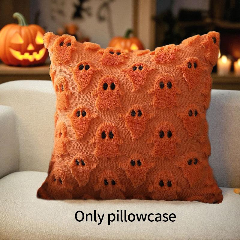 Festival Autumn Maple Leaf Pillow Pumpkin Embroidery Cushion Cover Modern Decoration Home Decoration Pillowcase Bedding