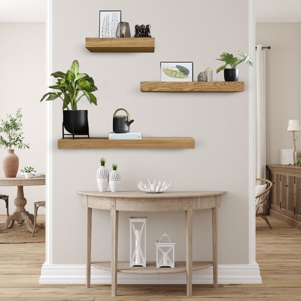 Decorative Concealed Floating Shelf Wall Mounted Secret Compartment Shelf Book Storage