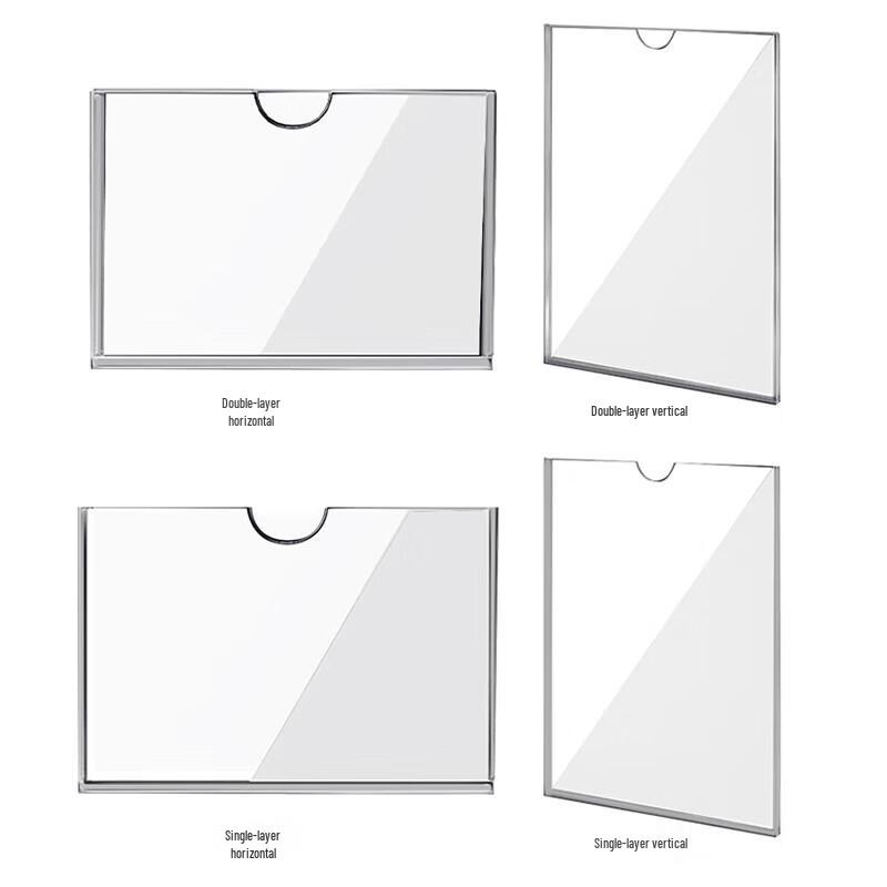 Transparent Acrylic A3 Horizontal Display Holder