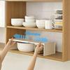 1/2pcs Stretchable Cabinet Shelf Kitchen Cupboard Separated Storage Rack Countertop Organizer Spice Organizer Shelf Save Space