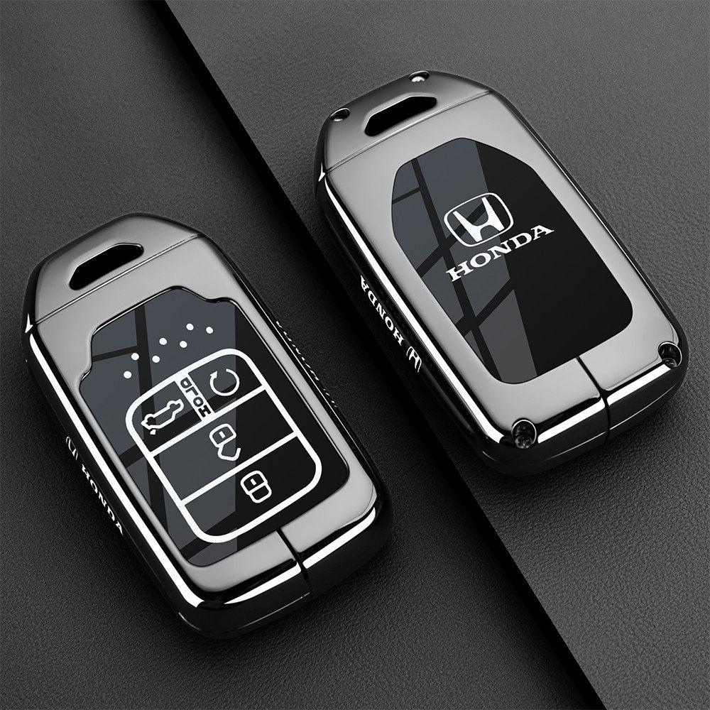 Suitable for Honda CRV Keycase, 11th Generation Civic, 10th Generation Accord, Haoying Style XRV, Binzhi Car Metal Buckle Shell KU9
