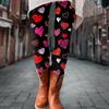 Women's Pants Valentine's Day Prints Stretchy Soft Bottoms Casual Home Sleeping Pants