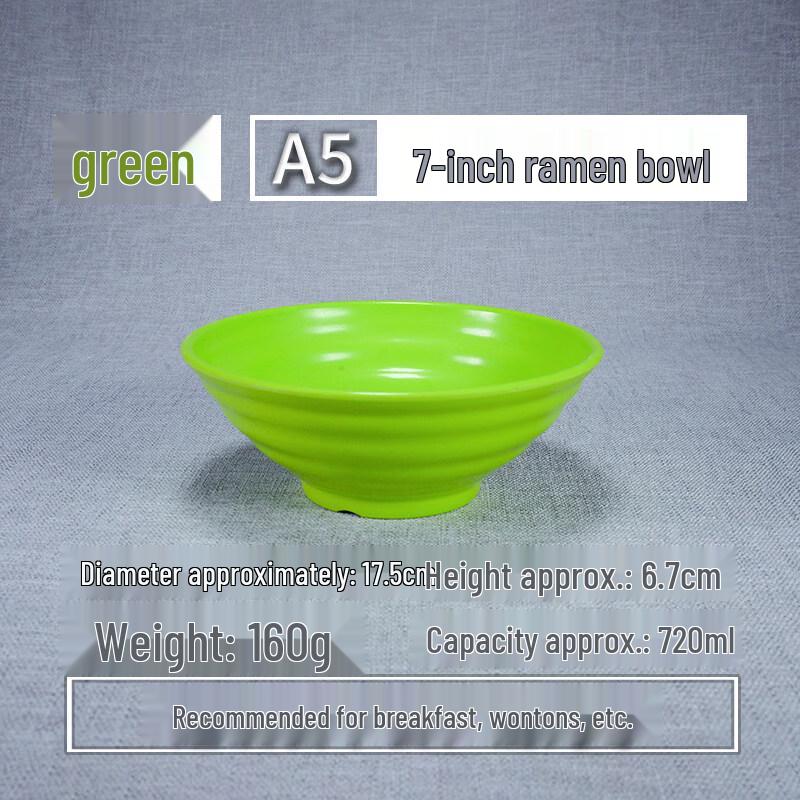 Elegant Chinese Melamine Noodle Soup Bowl