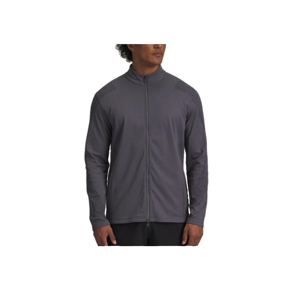 Under Armour Halo Engineered Bodymap Confortable Tendance Simple Polyvalent Veste à Col Montant Homme Veste 6007449-025