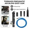Tornado Pneumatic Air Blow-dust Gun Car Wash Interior Cleaning Gun for Blaster Vacuum Cleaner Tornador Vacuum Gun Car Detailing