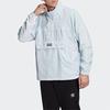 Adidas Originals Trefoil D TT 2 Retro Tracksuit Jacket With Stand Collar Men Outerwear Light-Sky-Blue FM2271