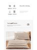 Korean Minimalist Striped Cotton Bedding Set: Duvet & Fitted Sheets for 1.8 Bed