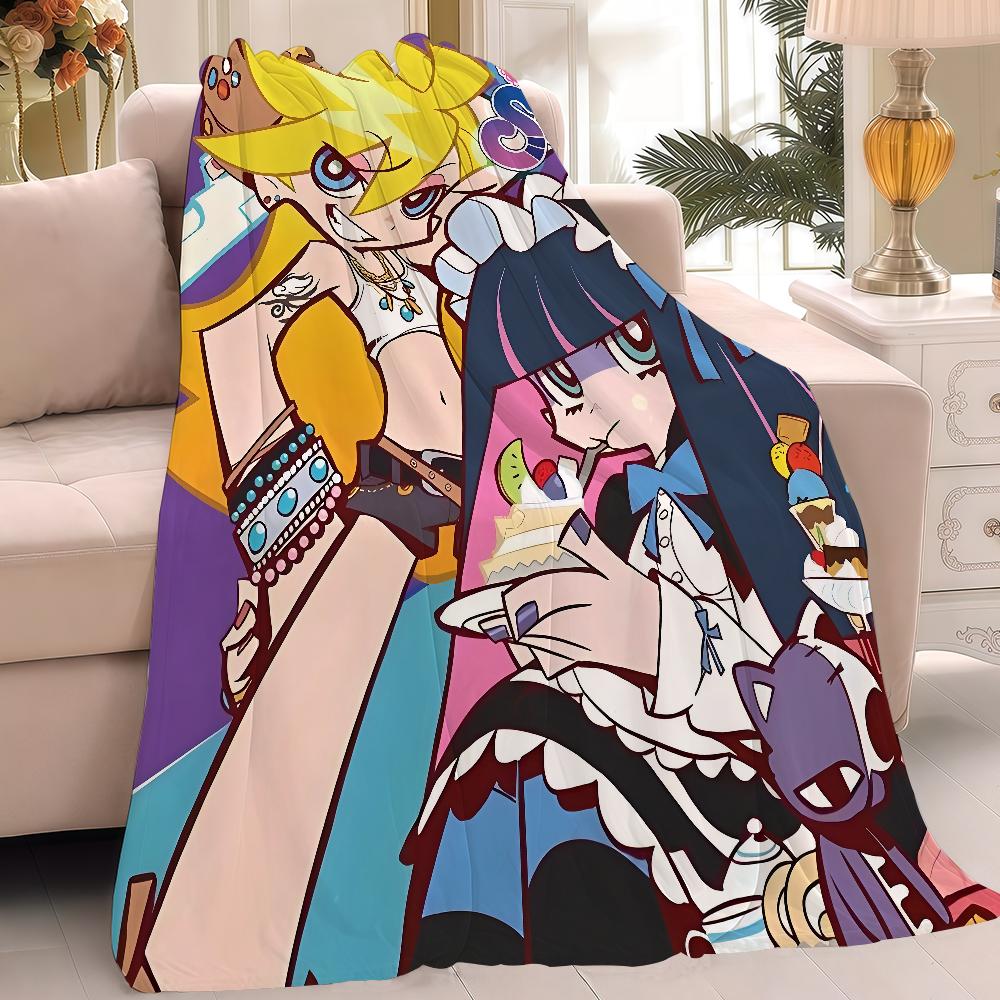Cartoon P-Panty S-Stocking Blanket Warm And Soft Suitable For Bedroom Living Room Sofa Bed Office Travel Camping
