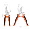 Stainless Steel Multifunctional Pruning Shears for Fruit Picking, Flowers, and Grafting.