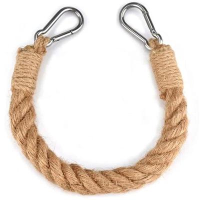 Retro Kitchen Rope Hemp Roll Paper Accessories Rope Hanging Wall Toilet Paper Tube Bathroom Bathroom Stands | Document Holder (Brown)