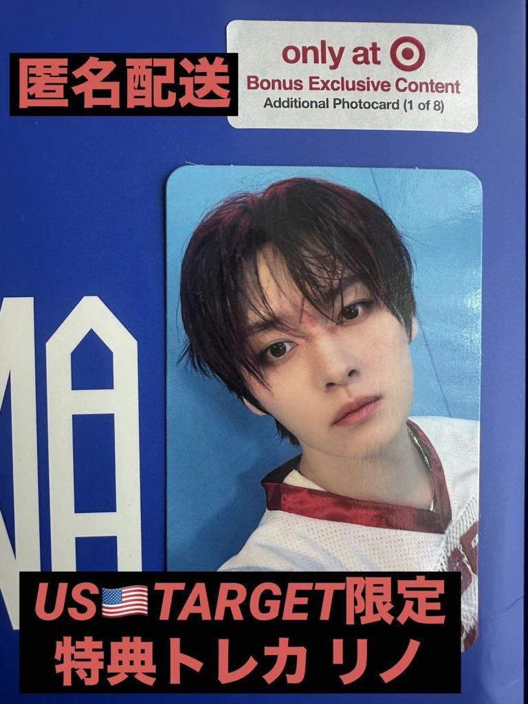 [USED] Reno Stray Kids KARMA TARGET Exclusive Trading Card with Postcard and CD