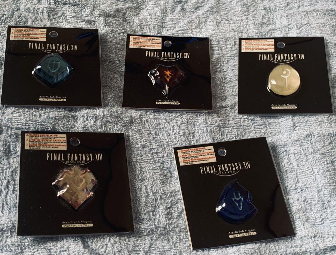 

[USED] FF14 Job Acrylic Magnets (5 types)