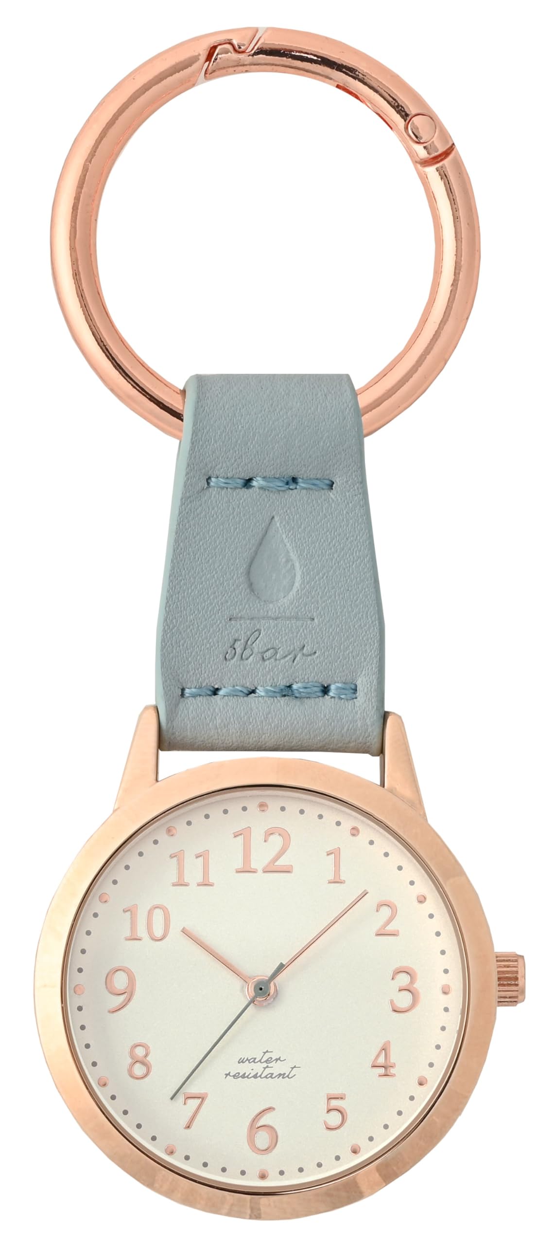 

Fieldwork Pocket Watch with Carabiner, Women s, Analog, Water Resistant (5 ATM), Accessory, WP Regina, Blue, GY065-4 BL