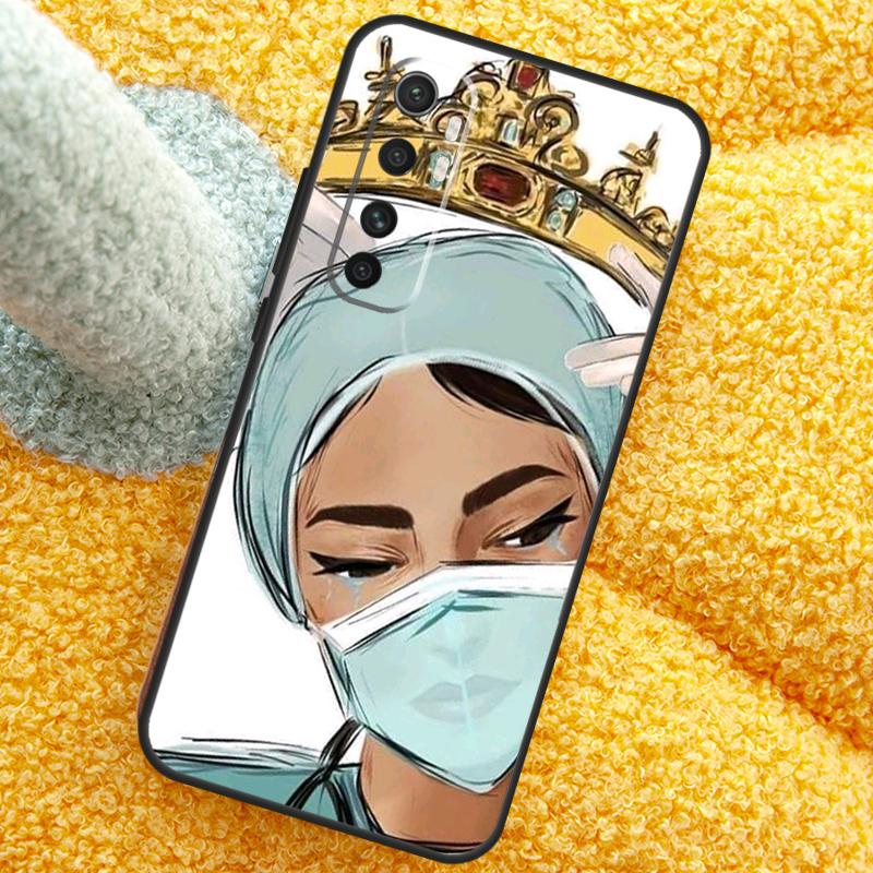 Cartoon Medicine Doctor Nurse Case For Xiaomi 15 Ultra 14 13T 14T 15T 17 Pro Max  Cover For POCO X7 Pro X5 X6 F5 F6 F7 F8